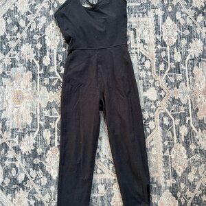 Old Navy Charcoal Gray Jumpsuit